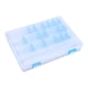 thumbnail image 5 of Bandeja de aparejos de pesca, caja de almacenamiento de aparejos de pesca ligera y transparente de plástico con inserciones para anzuelo, 5 of 5