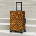 thumbnail image 6 of Gukieu Golden Glitter Print Suitcase Protective Cover, Elastic Zipper Buckle Suitcase Protective Cover, Suitable for Travel, Business Trip-Large, 6 of 7