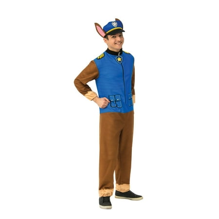 Halloween Paw Patrol Chase Adult Jumpsuit Costume