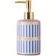 thumbnail image 1 of Dispensador de jabón de cerámica ligero y lujoso - Botella con bomba de espuma recargable for baño y cocina - 16.91 oz - Regalo perfecto for Navidad y Halloween, 1 of 5