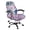 Hummingbird Floral Design, variant on POLERO Hummingbird and Sunflower Anti Aging All-in-One Office Swivel Chair Slipcover, Washable Elastic Cloth Computer Office Chair Cover for Gaming