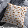 thumbnail image 2 of Homewish Cute Halloween Ghost Fabric by the Yard 2 Yards, Funny Pumpkin Sewing Fabric, Teens Boys Girls Kids Fabric for Sewing, Microfiber Bedroom Decor, 2 of 6
