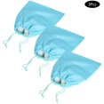 thumbnail image 2 of HELIAHO 3Pcs Large Capacity Nylon Drawstring Bag Set | Waterproof, Dust Proof Clothes, Shoes Storage | for Multipurpose Travel and Home Organization CJ911-34145, 2 of 7