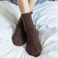 thumbnail image 6 of Mens Fuzzy Slipper Socks Super Soft Cozy Fluffy Winter Warm Sleeping Socks, 6 of 8