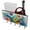 Multicolor 4, variant on PhooArto Key Holder for Wall Decorative with 5 Key Hooks, Floral Watercolor Flowers Painting Holders Wall Mount Organizer with Mail Key Rack, Self Adhesive