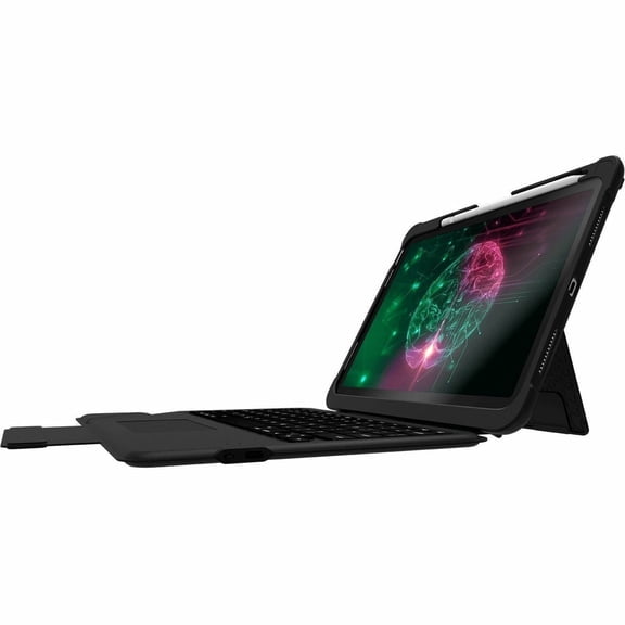 STM Goods Dux Rugged Keyboard/Cover Case for Apple iPad (A16/10th Generation) Tablet, Black