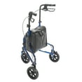thumbnail image 2 of drive Deluxe Rollator Adjustable Height / Folding Aluminum 300 lbs. 31 to 38 inch Handle Height 10289BL, 2 of 6