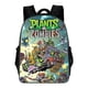 thumbnail image 1 of Mochila Oxford de tela Oxford con dibujos animados de plantas y zombis para niños, 1 of 2