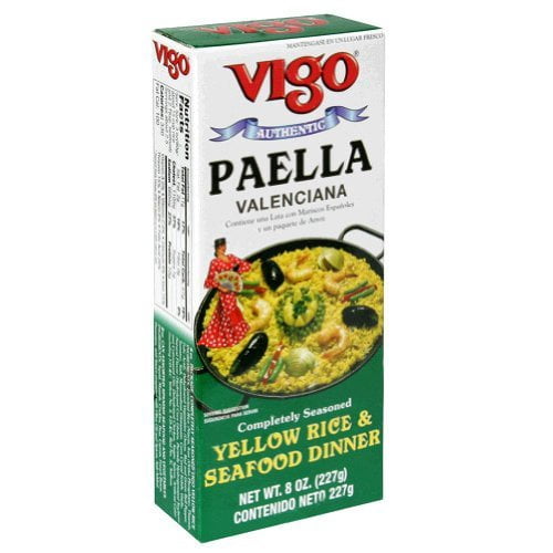 Vigo Paella Kit. Complete with Seafood 8oz 11 Pack