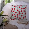 thumbnail image 3 of Carolines Treasures BB5148PW1414 Cherries on Blue Fabric Decorative Pillow  14Hx14W multicolor, 3 of 4