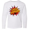 thumbnail image 3 of Inktastic Little Brother Comic Book Long Sleeve Youth T-Shirt, 3 of 5