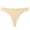 Beige# underwear for women, variant on Seamless Underwear for Women Thong Stretchy Low Waist Satin Panties Soft Comfortable Breathable Invisible Briefs No Show Rose Gold S
