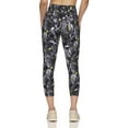 thumbnail image 2 of Reebok Women's and Women's Plus High-Rise Capri Leggings with Back Pocket, 22'' Inseam, Sizes XS-4X, 2 of 4