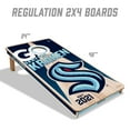thumbnail image 6 of YouTheFan NHLSeattle Kraken 2' x 4' Cornhole Game, 6 of 6