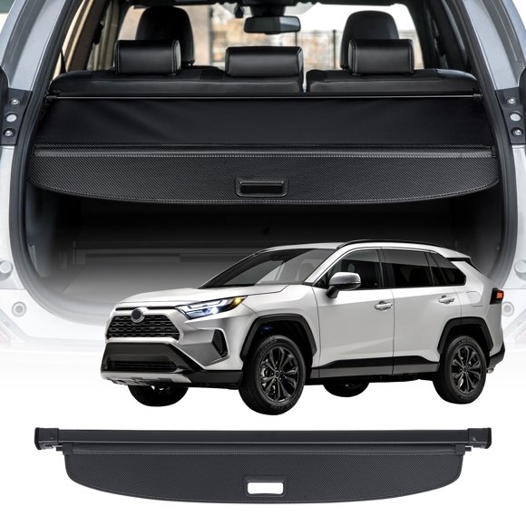 VEVOR Retractable Cargo Cover Trunk Shade for Toyota RAV4 2019-2025 5-Seater