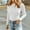 White, variant on Oplxuo Women's High Neck Ribbed Knit Slim Fit Tops Basic Solid Color Long Sleeve Pullover Fall Sweater T Shirts