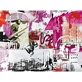 thumbnail image 2 of Gachaga, Vincent 18x15 White Modern Wood Framed Museum Art Print Titled - Caution, 2 of 4