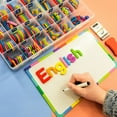 thumbnail image 5 of Magnetic Letters Kit, 234 Pcs Alphabet with Magnet Board Pen and Box, Educational Refrigerator Magnets for Preschool Learning Spelling (Colorful), 5 of 8