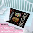 thumbnail image 3 of Just A Girl Who Loves Books Blanket,Flannel Throw Blanket Ultra Soft Micro Lightweight Flannel Blanket Bed Couch Living Room All-Season 50"x40" Small for Kid, 3 of 6