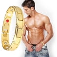 thumbnail image 3 of Xihbxyly Ofertas de hoy Pulsera magnética de acero inoxidable para bajar de peso rápidamente Función de salud Pérdida de peso rápida, 3 of 3