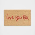 thumbnail image 1 of Paillasson Je t'Aime Aussi, 1 of 4