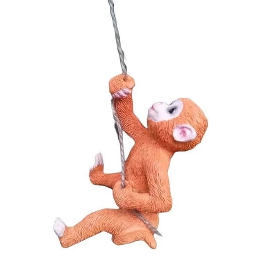 Bwiyojiz Living Room Decor Decoration Ornaments Climbing Little Squirrels Flower Pot Hanger Balcony Garden Outdoor, Gifts for Yourself