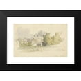 thumbnail image 2 of Robert Hills 14x11 Black Modern Framed Museum Art Print Titled - View of Huis Ten Bosch (1811 - 1816), 2 of 5
