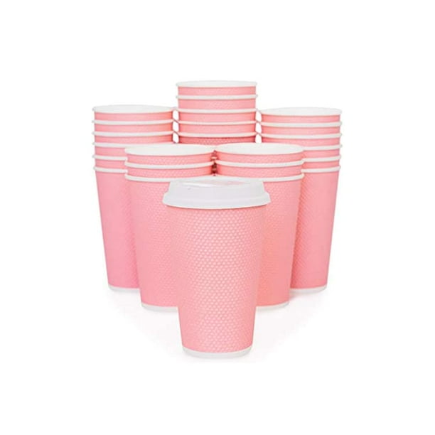 Disposable Coffee Cups With Lids 16 oz To Go Coffee Cup With Lid (70