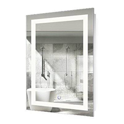 Lighted Vanity Mirror, What Size Mirror Goes Over A 24 Inch Vanity