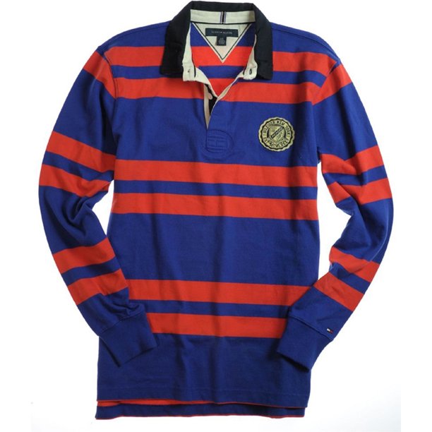 Polo de Rugby Tommy Hilfiger Baltimore Stp para hombre azul grande