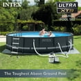 thumbnail image 3 of INTEX 16ft x 48in Ultra XTR Above Ground Swimming Pool, Floats (2 Pack), & Inflatable Cooler, 3 of 11