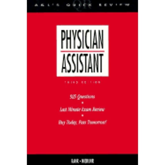 Pre-Owned Appleton and Lange's Quick Review: Physician Assistant - Rahr, Richard R.