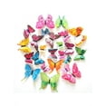 thumbnail image 2 of Topumt Multicolored Magnet Butterfly Refrigerator Sticker Removable 3D Wall Sticker Home Decor, 2 of 3