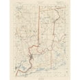 thumbnail image 2 of USGS 15x18 White Modern Wood Framed Museum Art Print Titled - Rhode Island 9 of 10 Sheet - USGS 1891, 2 of 4
