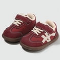 thumbnail image 2 of JUMEYU Toddler Summer Shoes Baby Shoes Boys Girls Shoes Non Slip Soft Sole Sneakers Toddler Infant Babygirl Shoes Size 7 (Wine,Toddler 7), 2 of 6