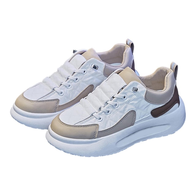 Zapatos informales para adolescentes y mujeres, calzado con suelas de goma, zapatillas deportivas de moda, zapatos de PU con cordones, zapatillas para 39 Yardas Fernando zapatillas casuales