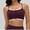 Wine, variant on Women’s Tanks Racerback Yoga Top with Built-In Padded Bra Double Strap Contrast Binding for Everyday Workout and Activewear Sky Blue XL
