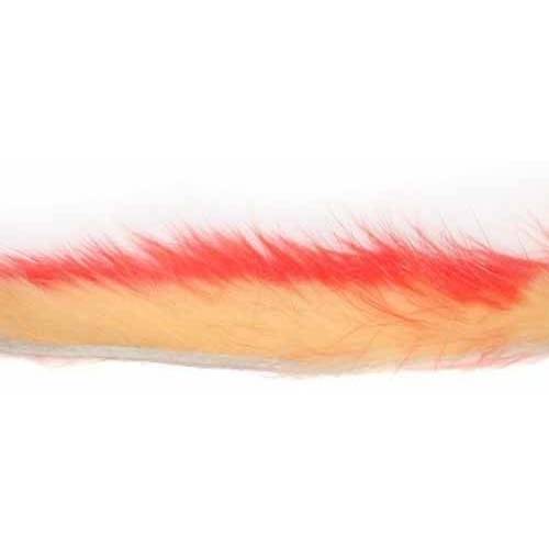 Rabbit Zonkers Two Toned Flesh Strips Creamy Pink Fly Tying Salmon Trout
