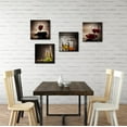 thumbnail image 4 of Wieco Art 4 Piece Red Wine Cups Modern Wall Art Dinning Room Abstract Canvas Prints Artwork Contemporary Vintage Pictures, 4 of 7