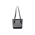 thumbnail image 1 of Bolsa a cuadros Vintage para mujer, de compras diarios, de hombro simples de viaje de PU Ndcxsfigh  Para Estrenar, 1 of 9