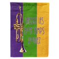 thumbnail image 1 of Bandera de Mardi Gras Caroline's Treasures 8372GF Pequeña Multicolor, 1 of 1