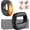Black, variant on Deep Tissue Percussion Muscle Massage Gun: with Heat, Adjustable Intensity and Speed, Super Quiet, USB-C Rechargeable, Portable, Pain Relief for Athletes and Everyone, Ideal Gift(Black)