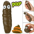 thumbnail image 2 of Novelty Squeeze Turd Stretchy Poo Stress Relief Squeeze Hand Toy Prank Poop Toy, 2 of 5