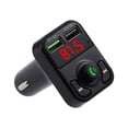 thumbnail image 1 of Transmisor FM Bluetooth para coche, reproductor MP3 manos libres USB, 1 of 1