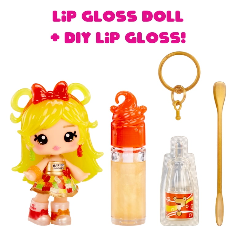 Yummiland x Licensed Sweets Lip Gloss Doll: Haribo Goldbears