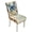 American Flag Star Plaid, variant on TSOVTHRID Rose Floral Patchwork Print Seat Cushion Covers for Kitchen Quilted Removable Anti-Slip Dining Room Chair Covers Soft Chair Seat Slipcovers with Detachable Strap, Set of 1