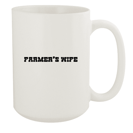 

Farmer’S Wife - 15oz Ceramic White Coffee Mug