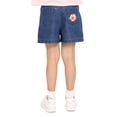 thumbnail image 5 of Strawberry Shortcake Girls Graphic Print Denim Shorts, Sizes 4-16, 5 of 9