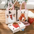 Putnchl (Buy 2 Get 1 Free) Christmas Gift Cloth Handbag Candy Bag Merry