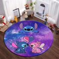 thumbnail image 1 of Alfombra de dibujos animados de Disney Kawaii Stitch, alfombras para sala de estar, dormitorio, habitación de niños, guardería, decoración del hogar, alfombra antideslizante, 1 of 1